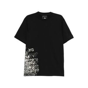 Y-3 Men Y-3 Gfx Graphic-Print Cotton T-Shirt